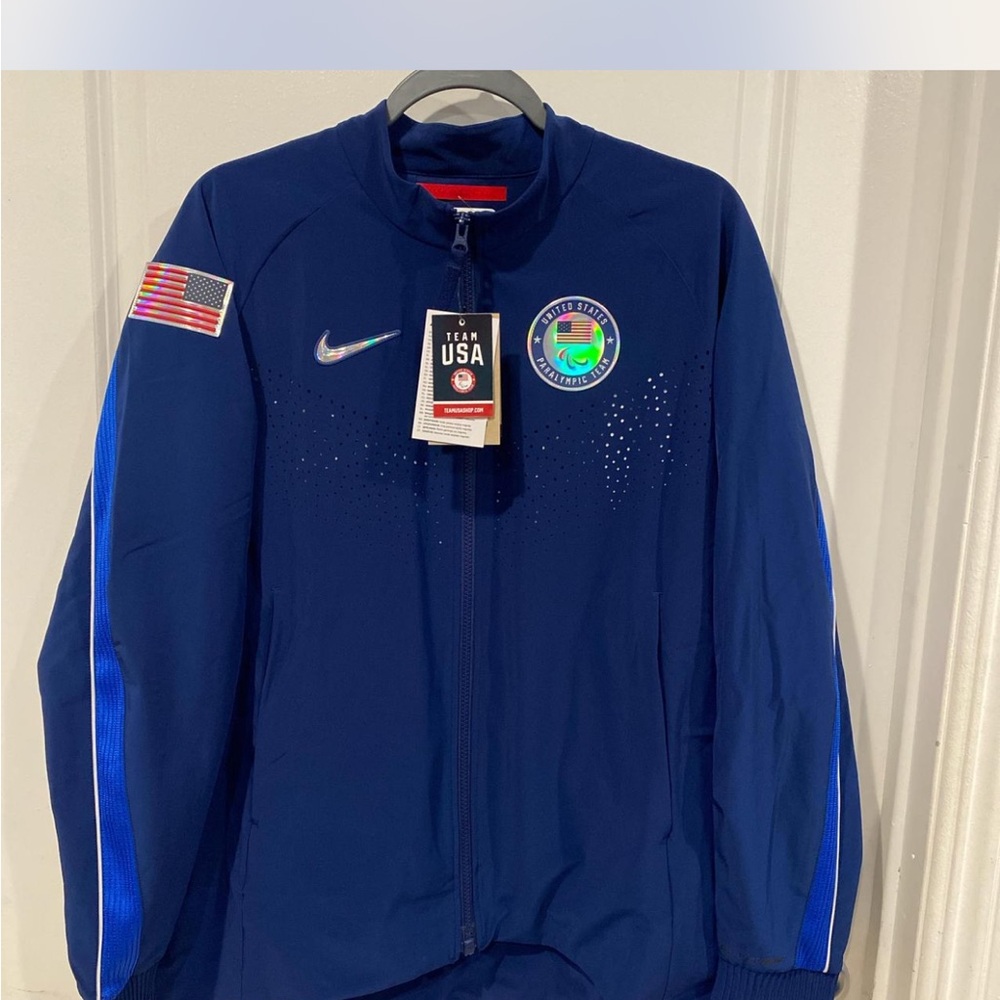 Nike USA Paralympic Team Blue Jacket